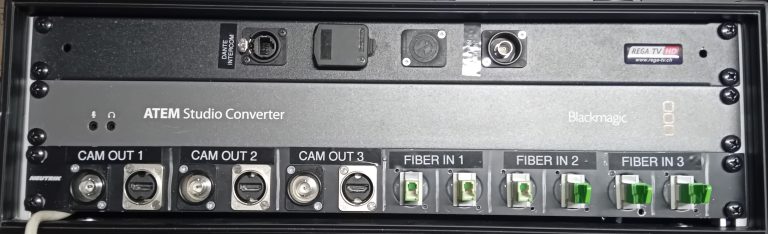 ATEM Studio FIBER Converter DANTE-SET