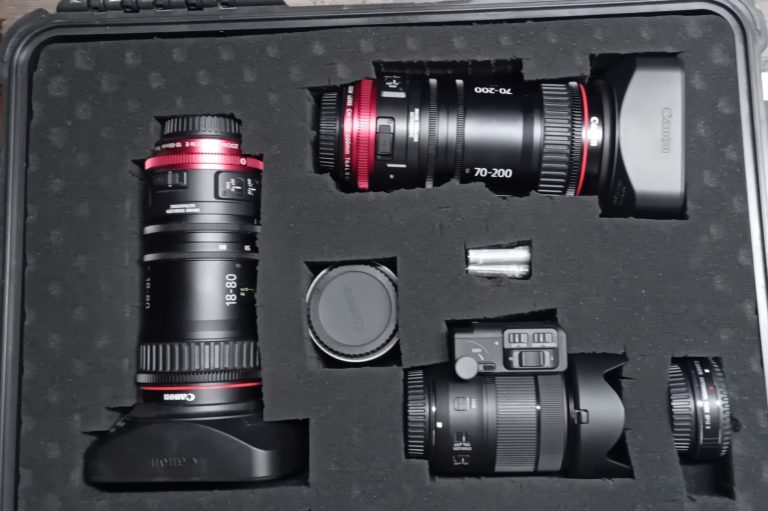 EF-Objektive-SET, Broadcast